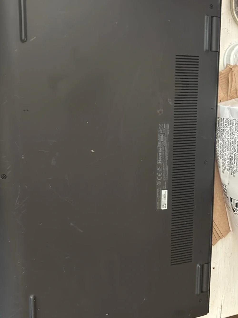 Dell Black Laptop with Subtle Matte Finish With Wireless Mouse